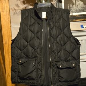 Thread & Supply Black Quilted Vest